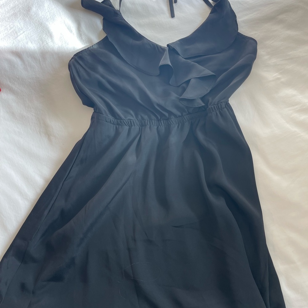 BCBGeneration Black Ruffle Dress - Picture 2 of 4